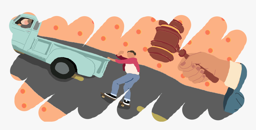 Skitching Illegal, HD Png Download