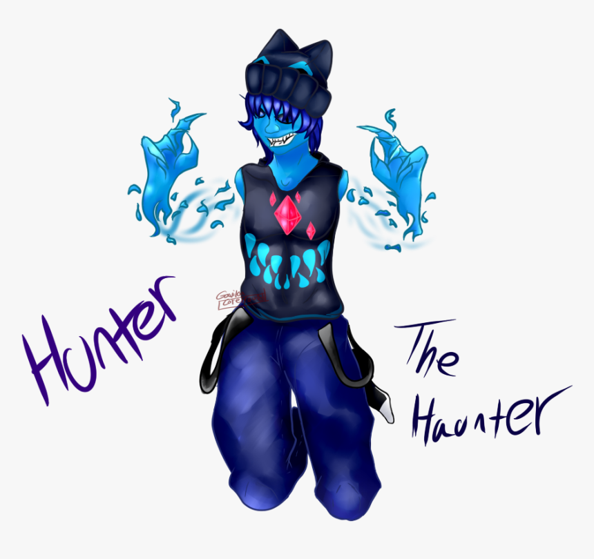 Hunter The Haunter - Cartoon, HD Png Download