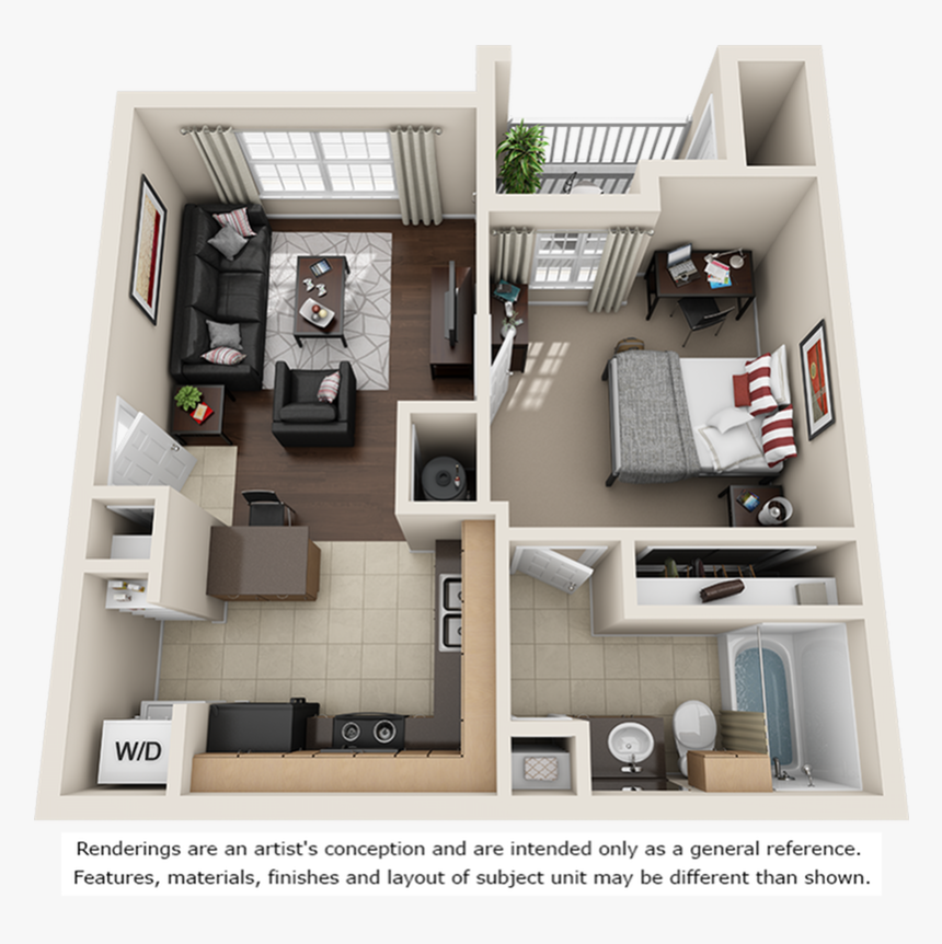 Allman Floor Plan - New York, HD Png Download