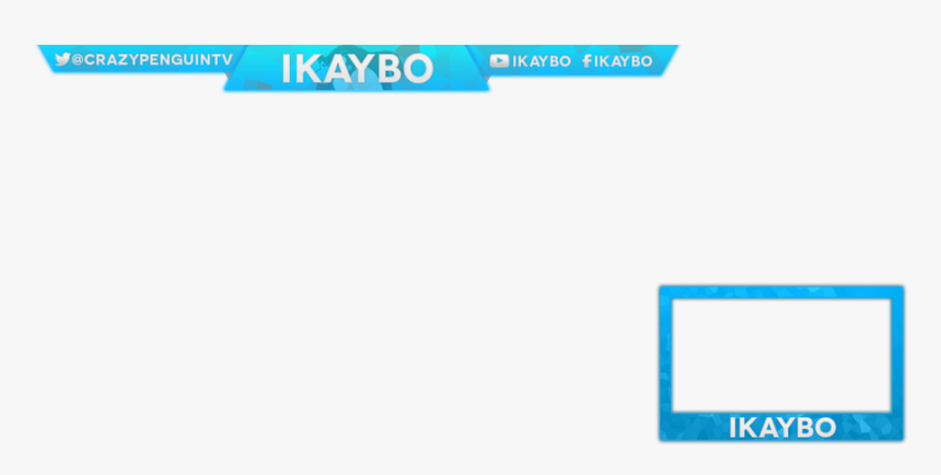 Overlay For Stream Blue, HD Png Download