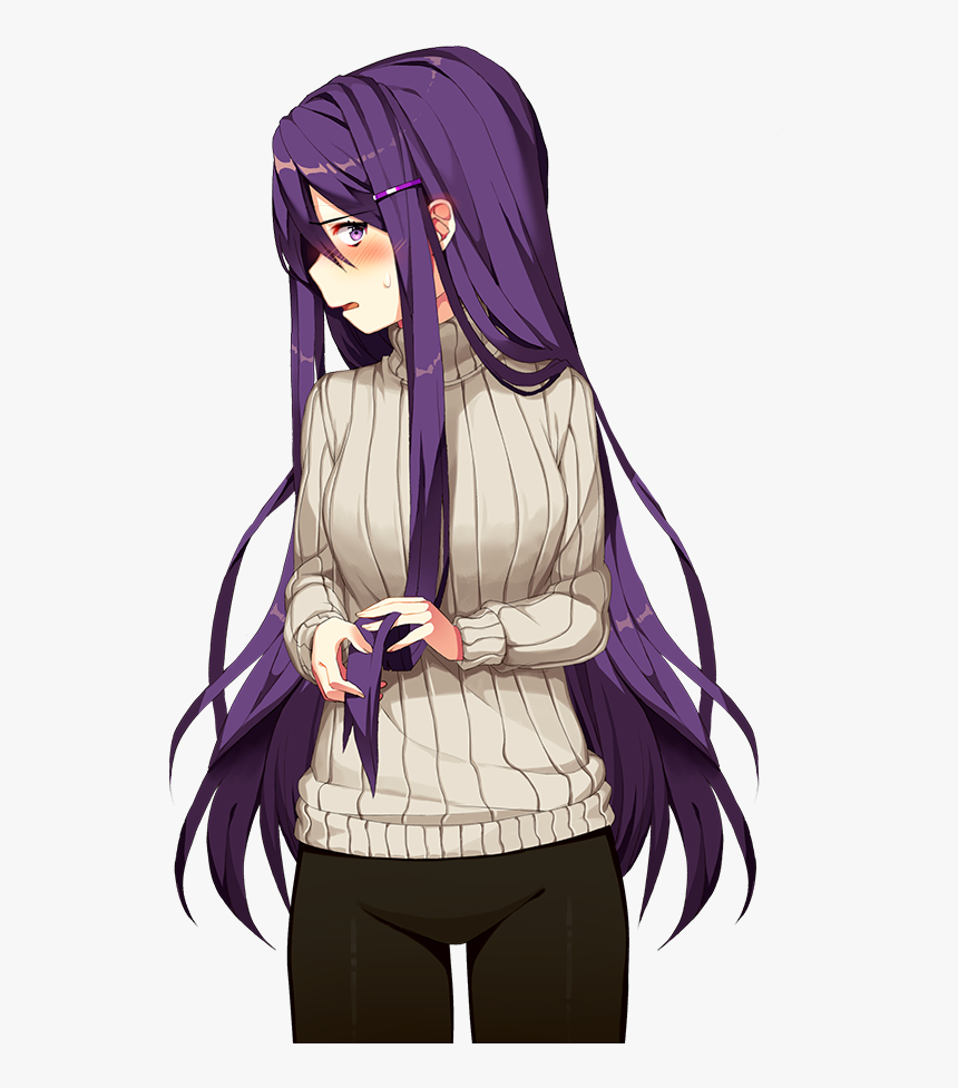 Yuri Sweater Doki Doki, HD Png Download