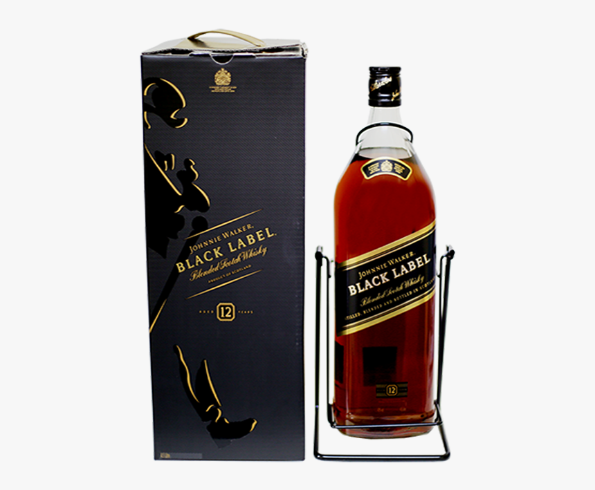 Johnnie Walker Black Label 12yo - Black Label Whisky, HD Png Download