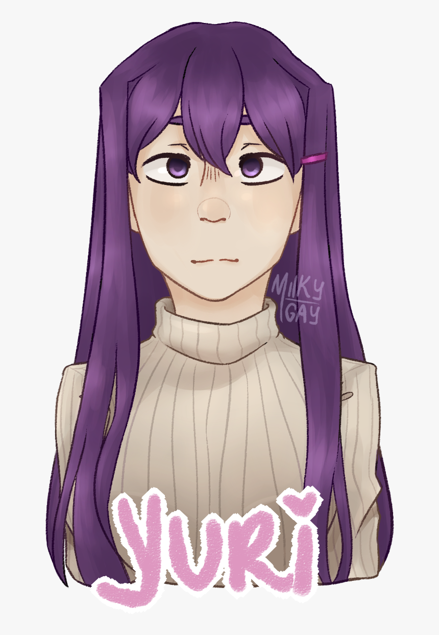 Yuri Best Girl 
[speedpaint] Https - Cartoon, HD Png Download
