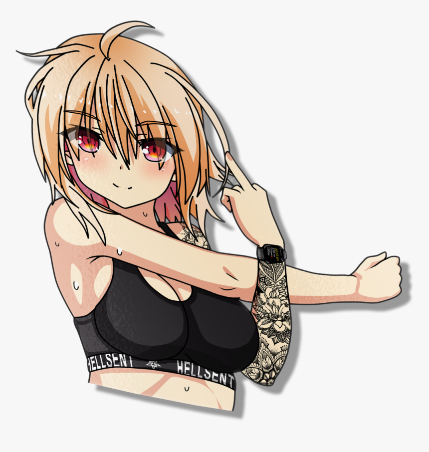 Image Of Fit Girl Yuri - Cartoon, HD Png Download
