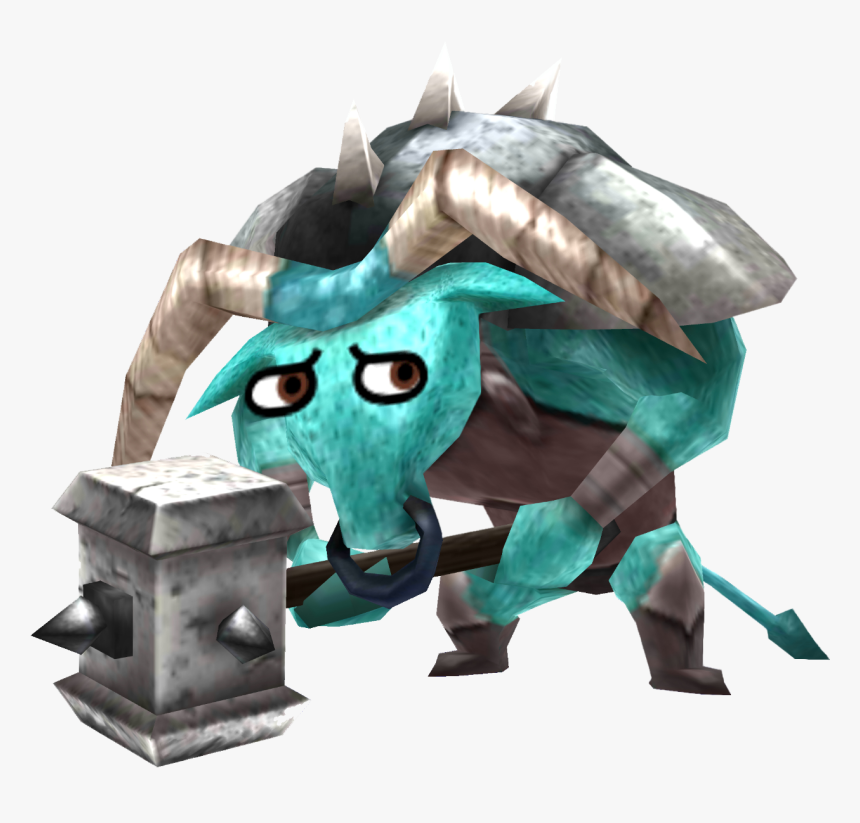 The Land Where Miis Gather - Minotaur Blue, HD Png Download