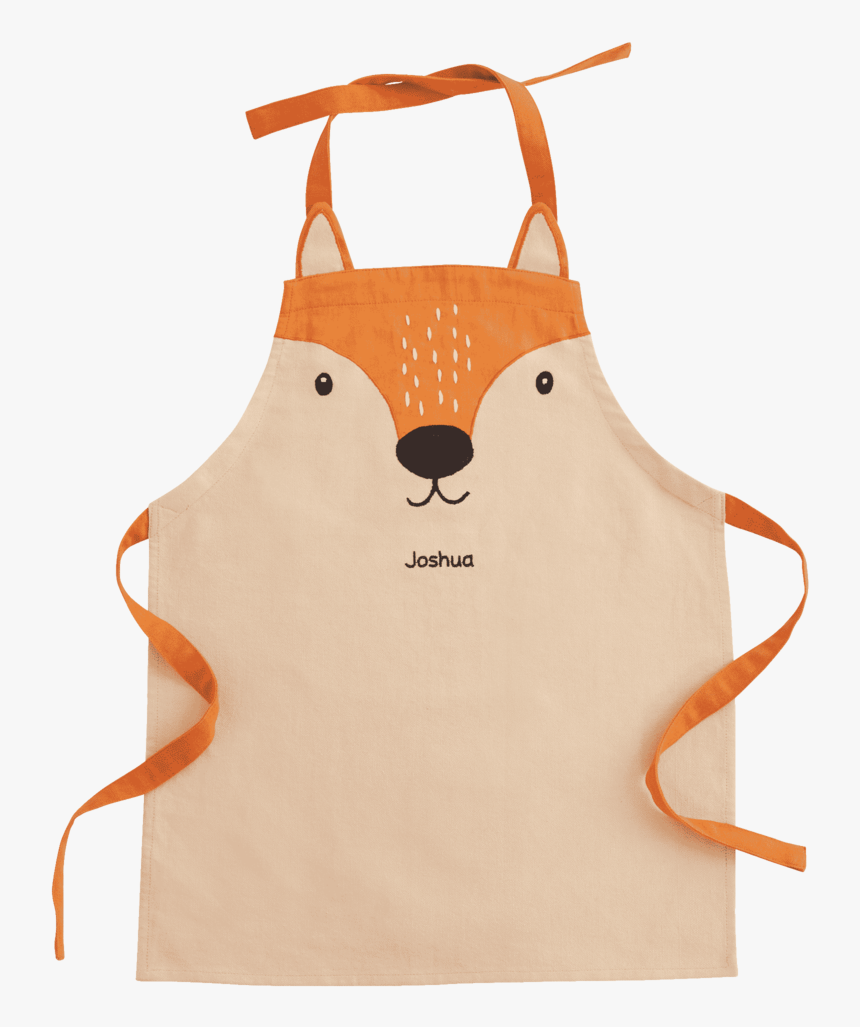 Personalised Child S Apron, Mr Fox - Apron, HD Png Download
