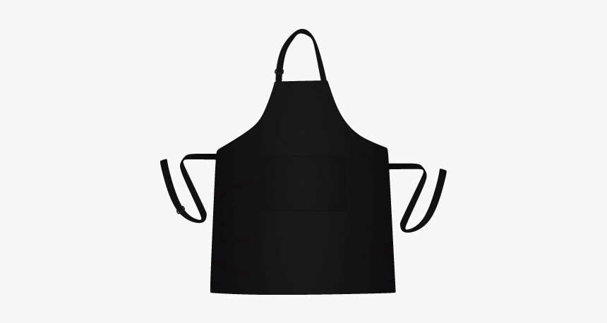 Black White Kitchen Apron - Avental De Cozinha Png, Transparent Png