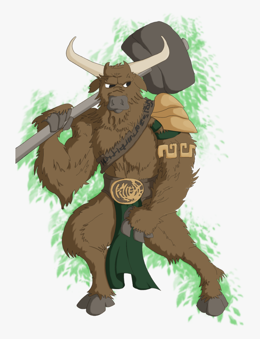 Theseus And Minotaur Tag Team, HD Png Download