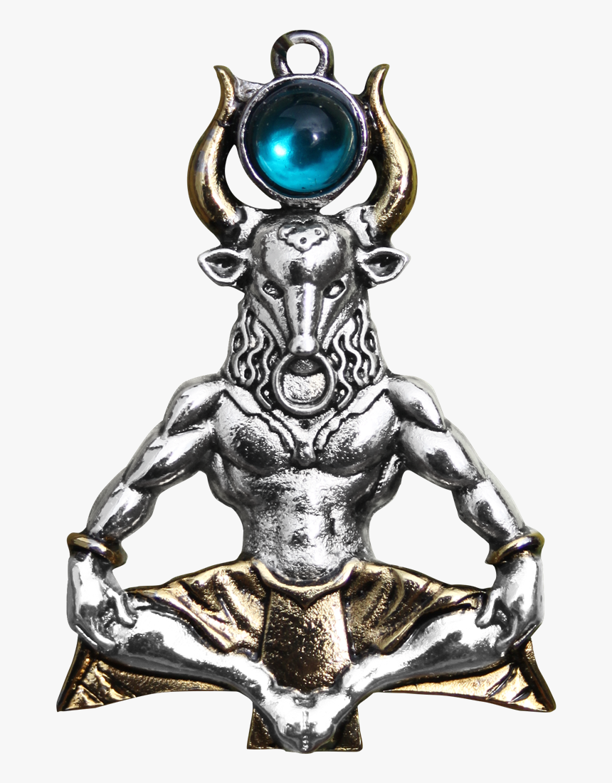Minotaur For Serenity Through Challenge Pendant By - Illustration, HD Png Download