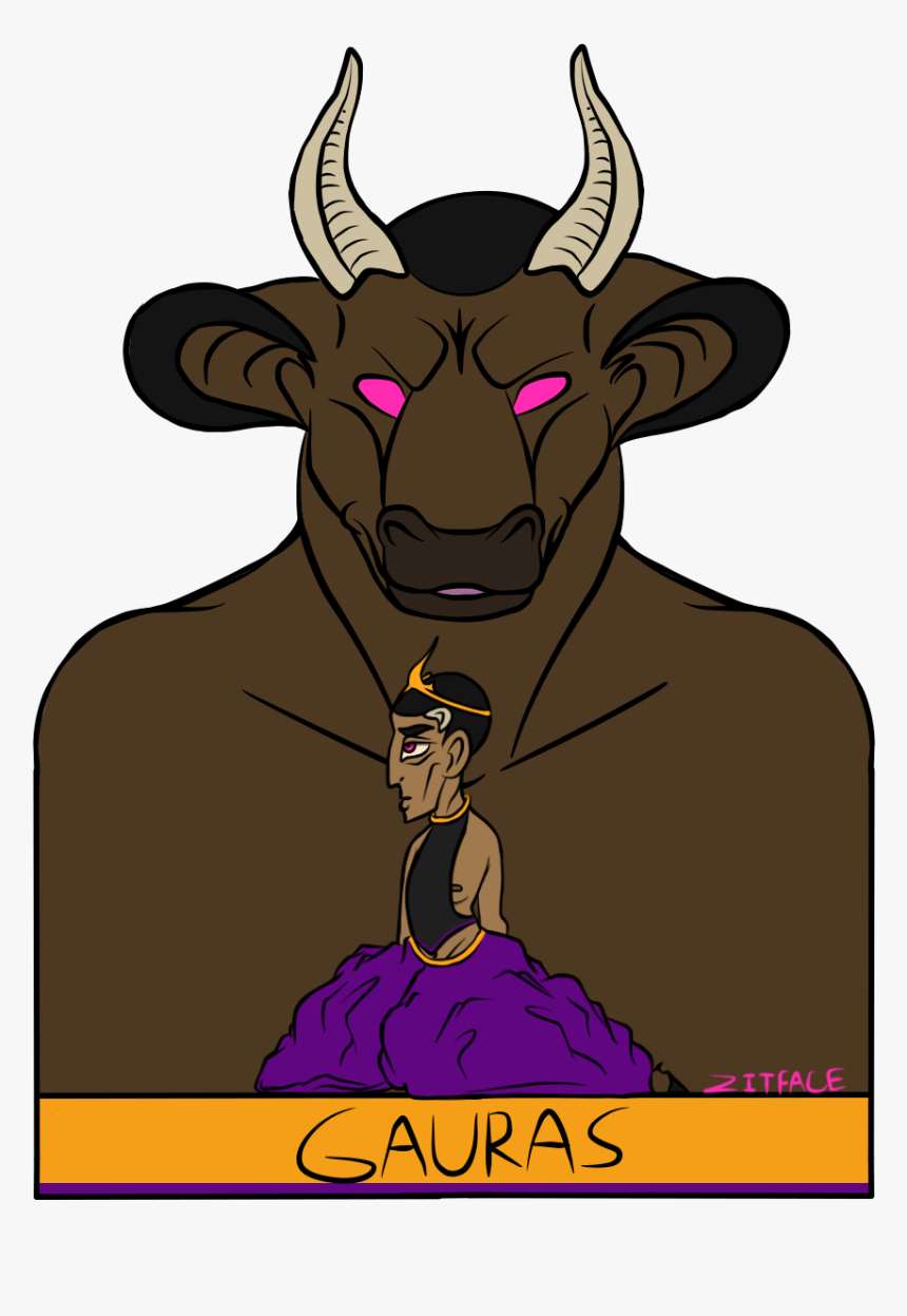 The Minotaur King - Cartoon, HD Png Download