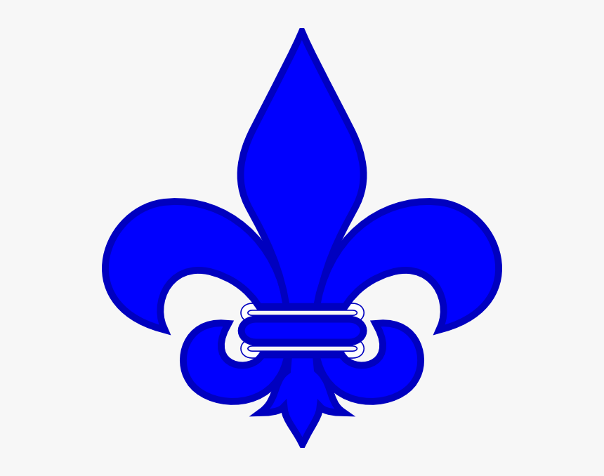 Royal Blue Fleur De Lis Svg Clip Arts - Burgundy Fleur De Lis, HD Png Download