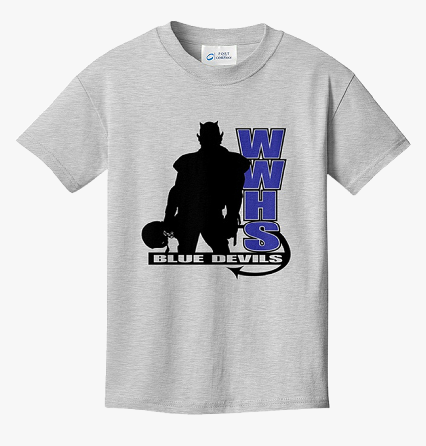 Blue Devil Football Black Royal - Silhouette, HD Png Download