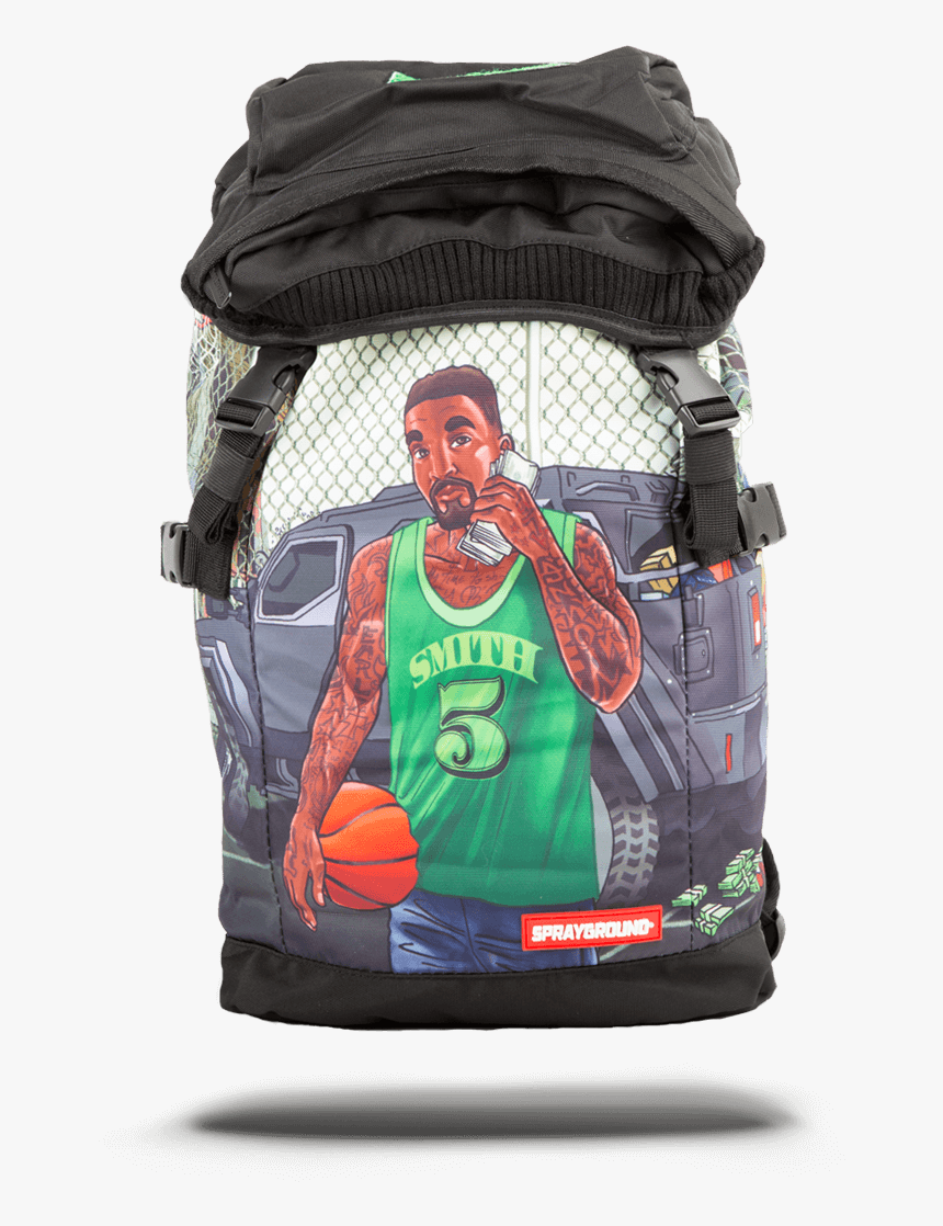 Jr Smith Sprayground Backpack, HD Png Download