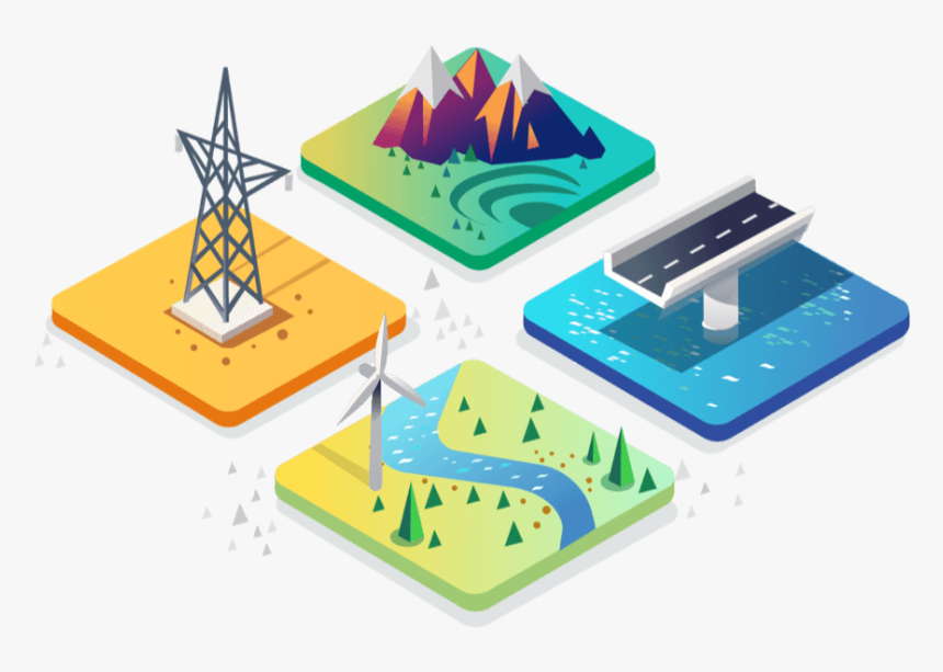 Skylark Drones For Enterprises - Design Isometric, HD Png Download