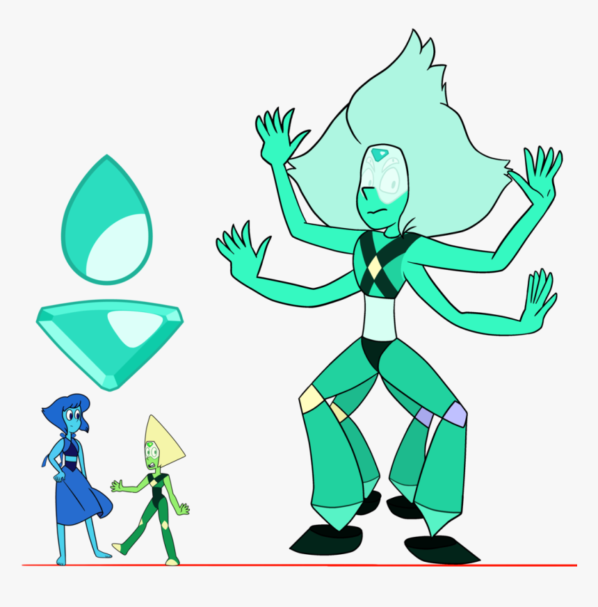 Mlp Bit And Gem Generator - Peridot And Lapis Lazuli Gem, HD Png Download