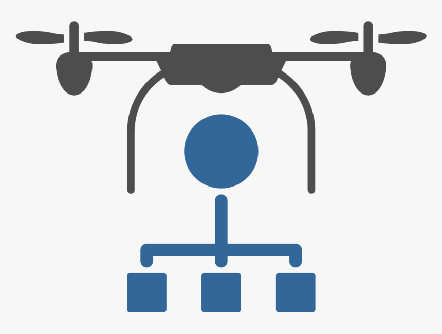 Drone Delivery Icon, HD Png Download