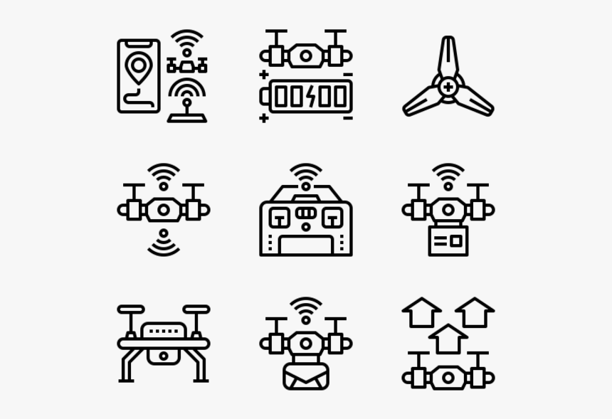 Drone - Machine Icon, HD Png Download