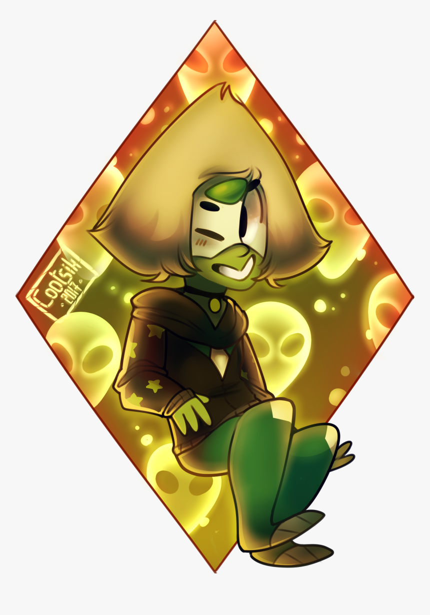 [steven Universe Fanart] Peridot - Cartoon, HD Png Download