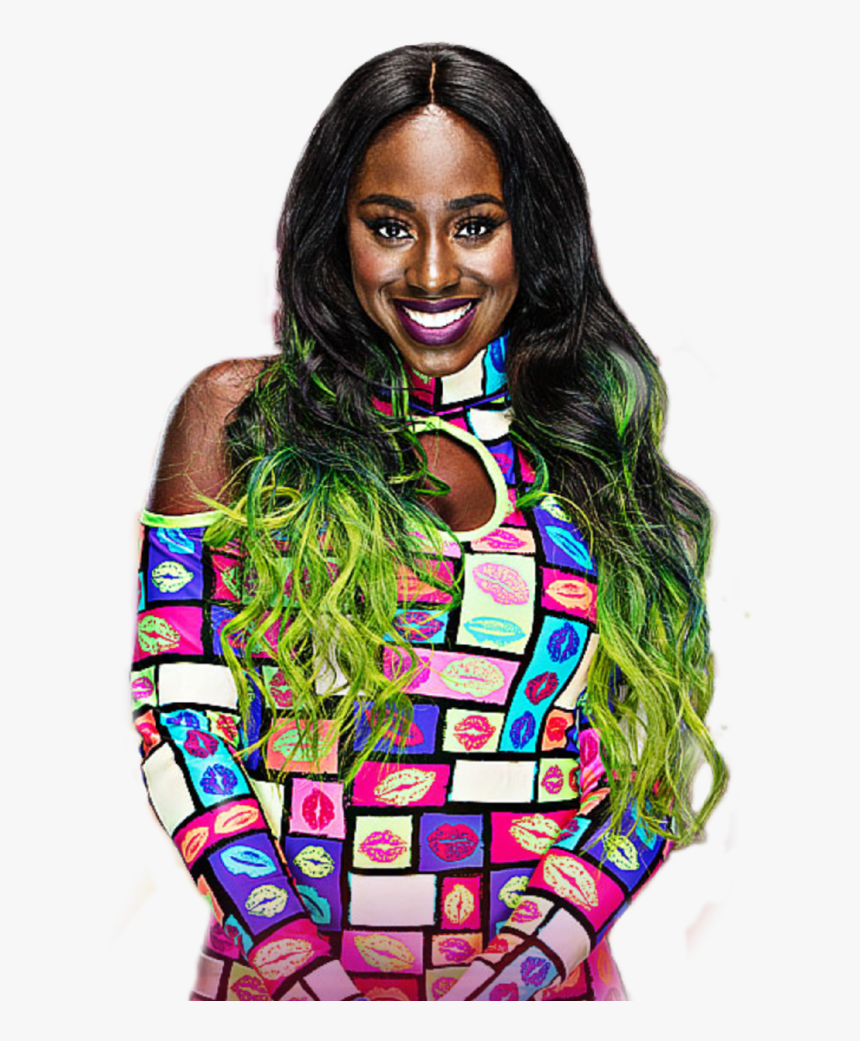 Wig - Wwe 2k18 Roster Naomi, HD Png Download