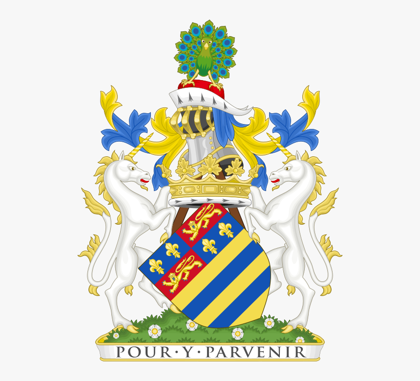 Coat Of Arms Of The Duke Of Rutland - Coat Of Arms Unicorn Transparent Background, HD Png Download