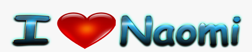 Naomi Love Name Heart Design Png - Portable Network Graphics, Transparent Png