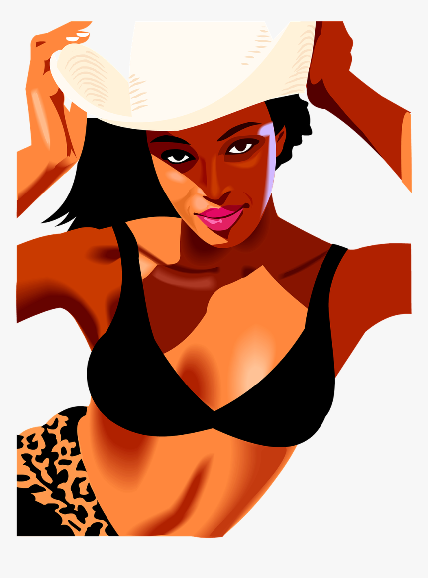 Naomi Campbell Drawing Png, Transparent Png