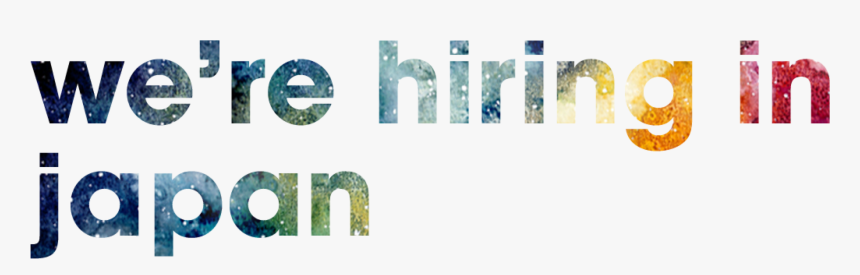 We Re Hiring In Japan - Graphic Design, HD Png Download