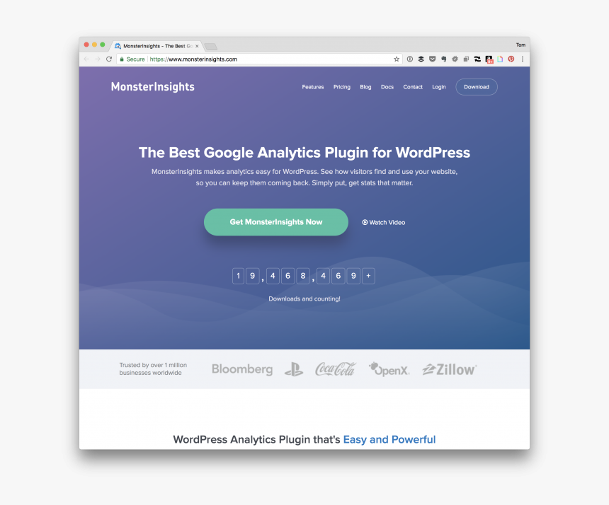 Jetpack Alternatives - Monsterinsights - Computer Program, HD Png Download