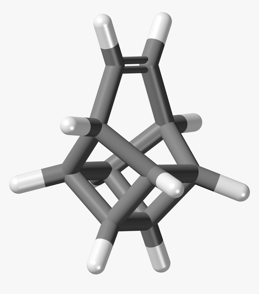 Basketene 3d Sticks - Molecule, HD Png Download