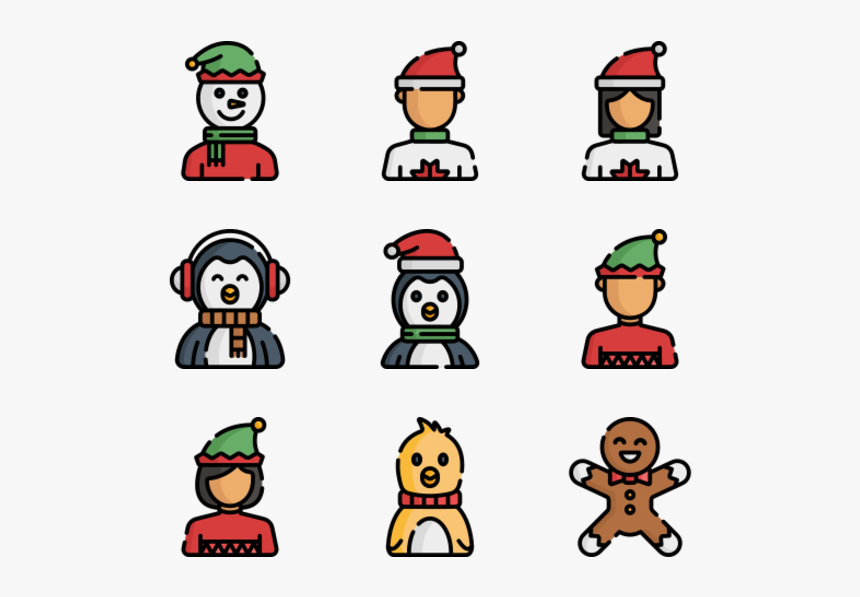 Christmas Avatars - Cartoon, HD Png Download
