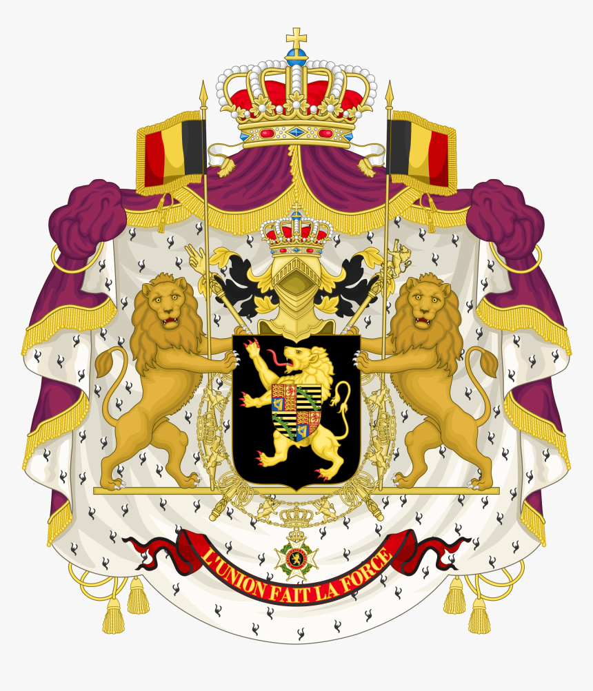 King Leopold Coat Of Arms - Coat Of Arms, HD Png Download