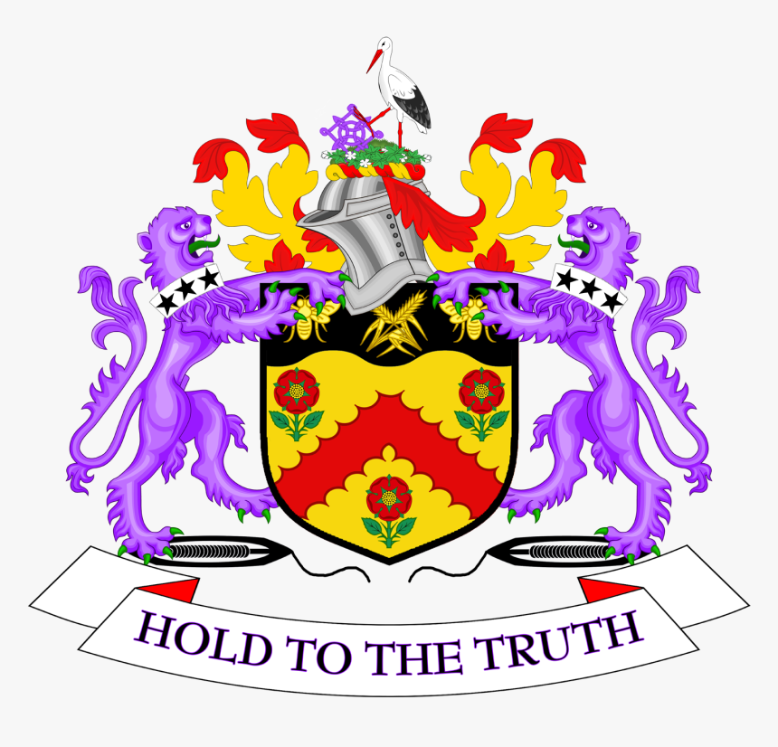 Coat Of Arms Of Burnley Borough Council - City Of Salford Crest, HD Png Download