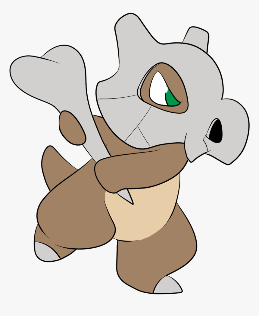 Pokemon Cubone Daily Pokemon Daily Cubone Tcg - Cartoon, HD Png Download