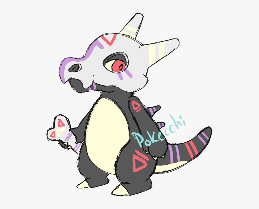 Sketchy Cubone Adopt , Png Download - Cartoon, Transparent Png