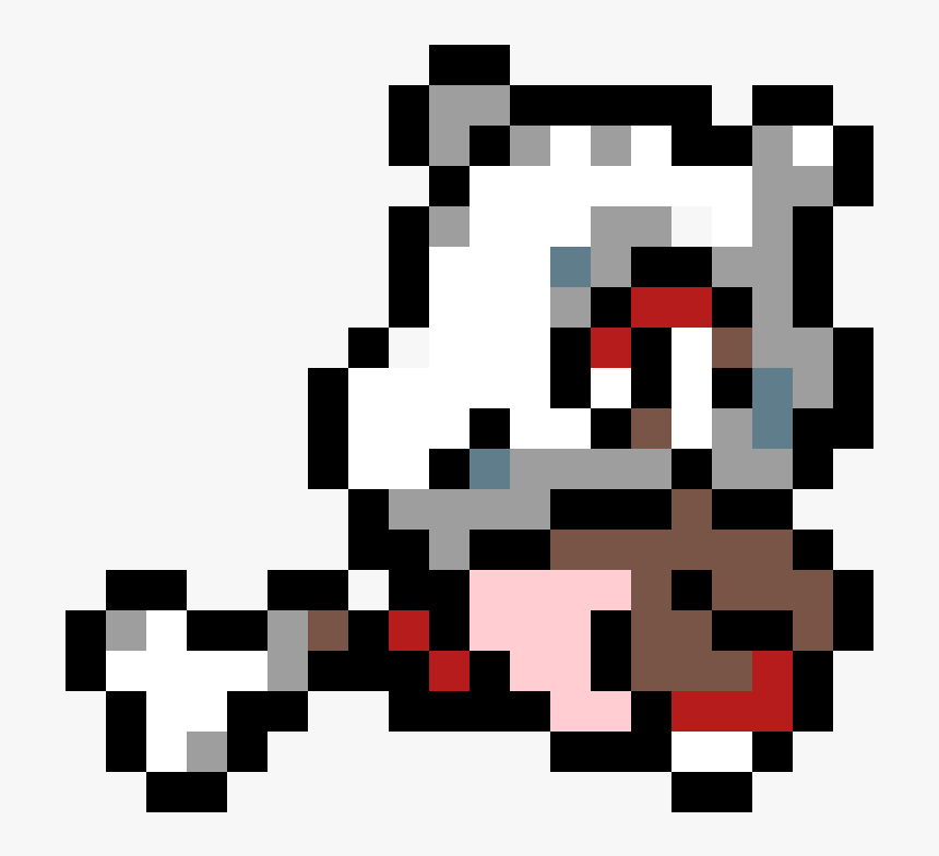 Cubone From Pokemon - Pokemon Pixel Art Mewtwo, HD Png Download