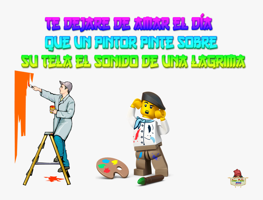 Transparent Pintor Png - Cartoon, Png Download