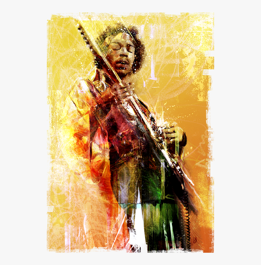 Transparent Jimi Hendrix, HD Png Download
