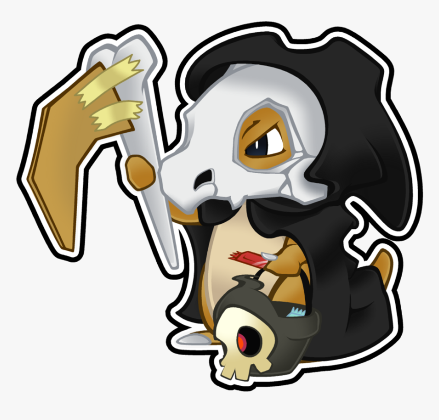 #pokemon #cubone #reaper #costume - Cubone Halloween, HD Png Download