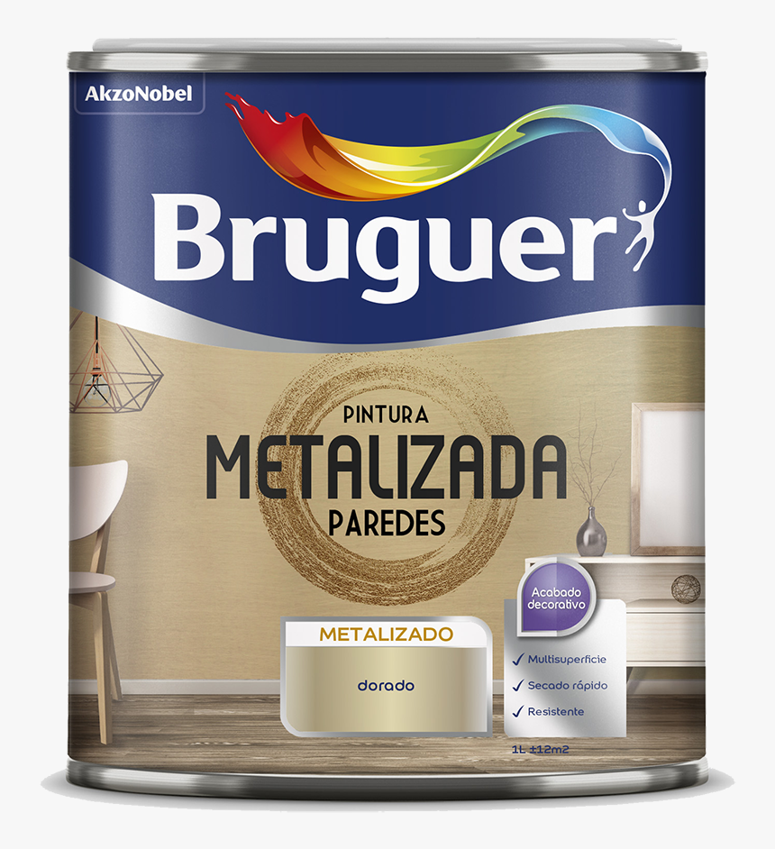 Pintura Metalizada - Bruguer, HD Png Download