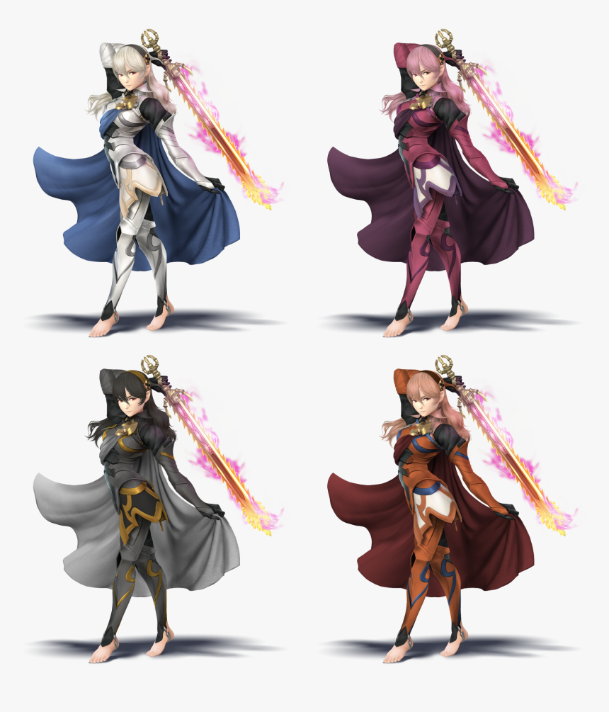 Female Corrin Smash Ultimate , Png Download - Female Super Smash Brothers Corrin, Transparent Png