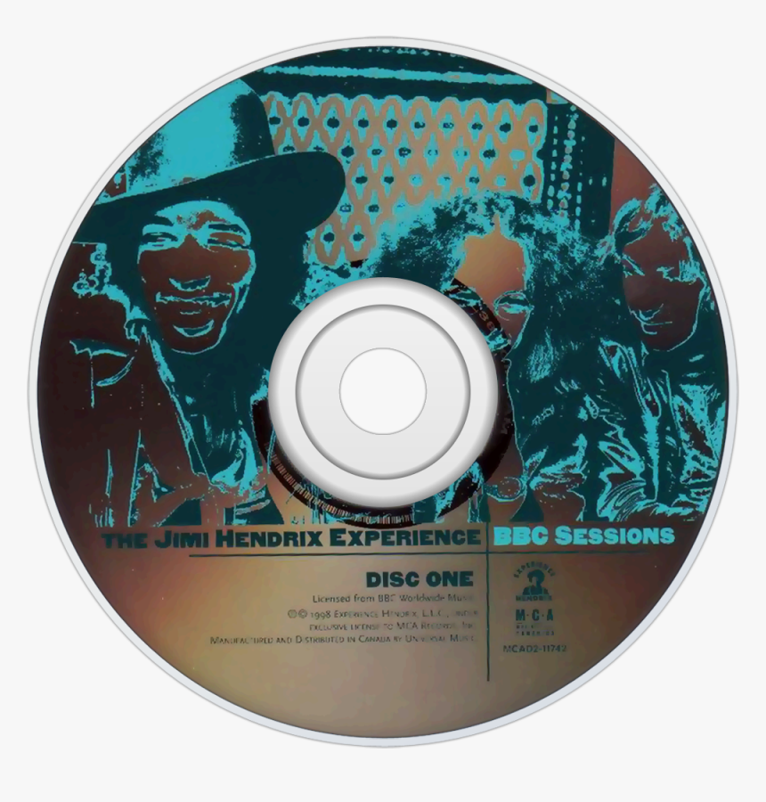 Cd Cover Jimi Hendrix Experience Bbc Sessions, HD Png Download