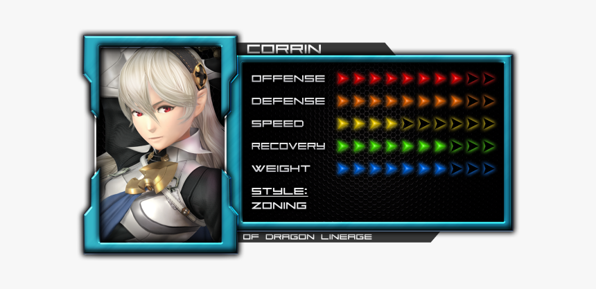 Corrin - Wii Fit Trainer Stats, HD Png Download