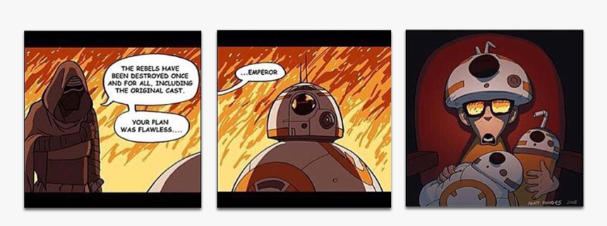 Palpatinebb8 - Cartoon, HD Png Download