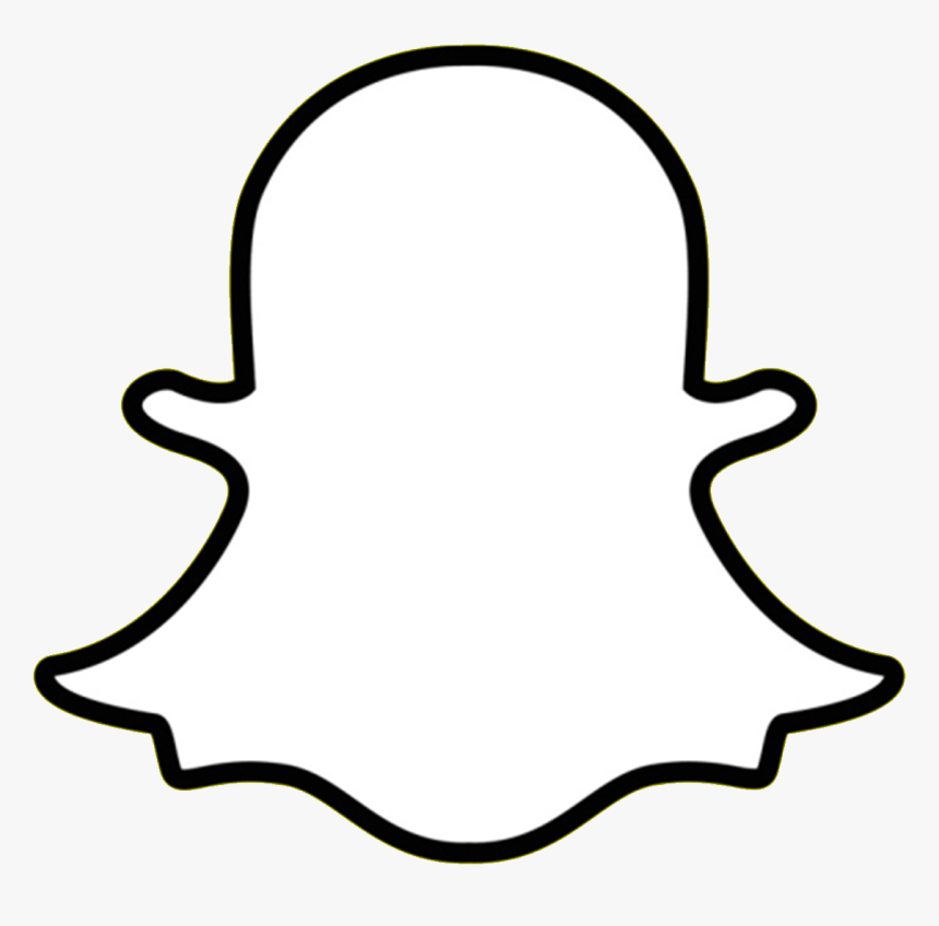 Snapchat Logo Png - Snapchat White Logo Png, Transparent Png