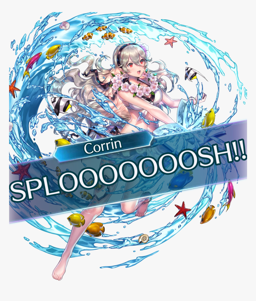 How About Summer Corrin Saying Splooooooooosh - Corrin Art Fire Emblem Female, HD Png Download