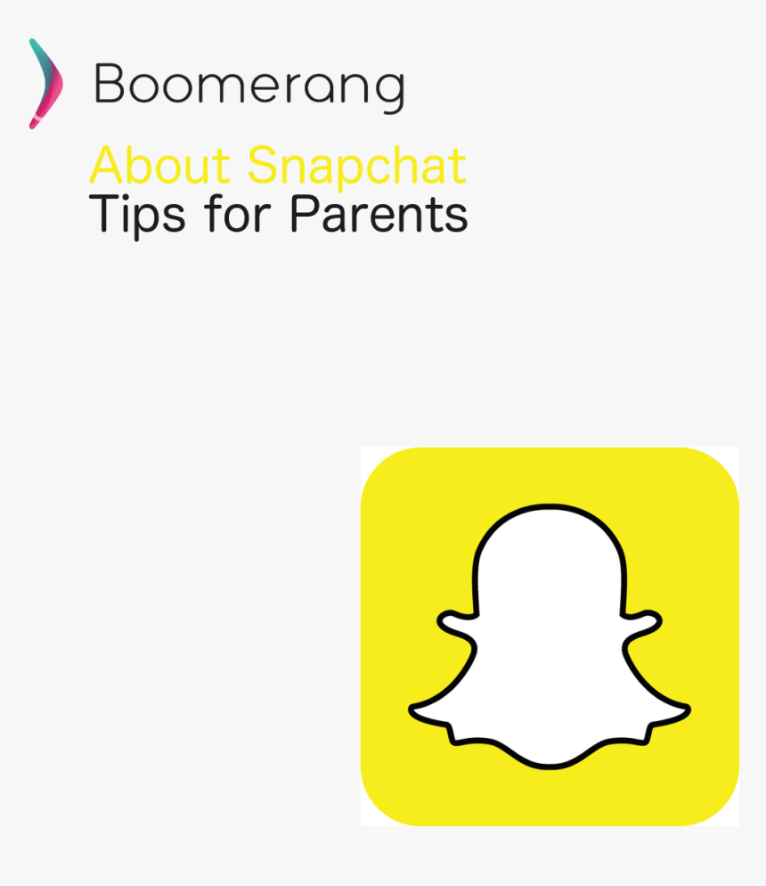 Boomerang Parental Control Blog - Snapchat Snap Logo, HD Png Download