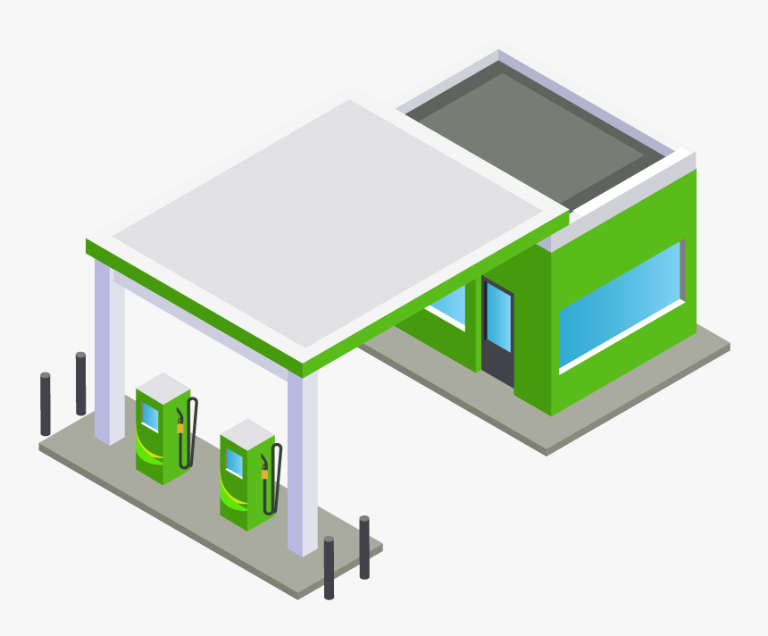 File - Gasolinera - Architecture, HD Png Download