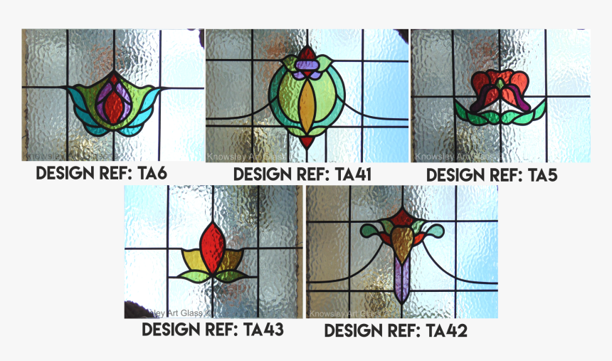 Stained Glass Door Fanlight, HD Png Download