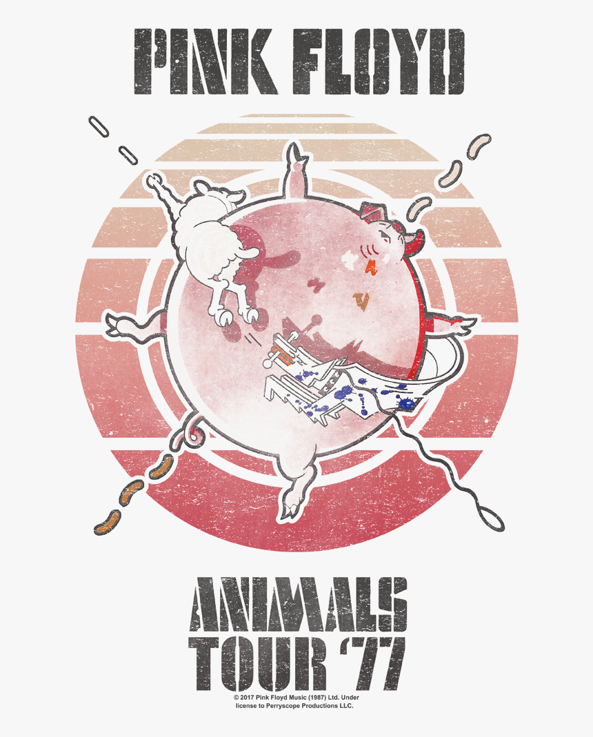 Product Image Alt - Pink Floyd Animals Tour Poster, HD Png Download