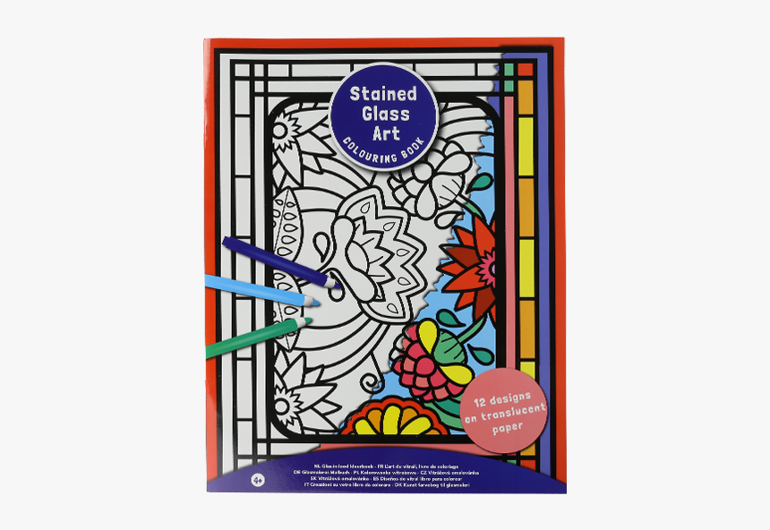 Stained Glass Art - Graphic Design, HD Png Download